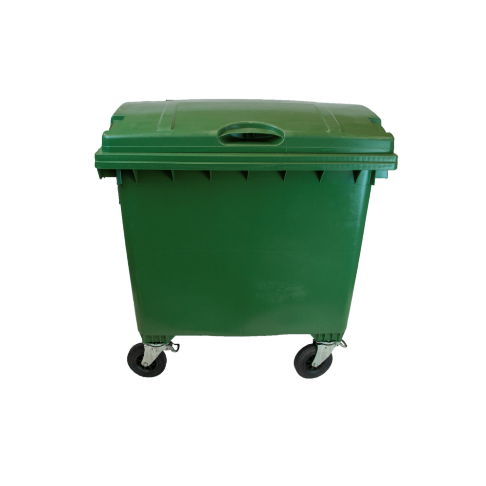 1100 Liter Plastic Waste Container